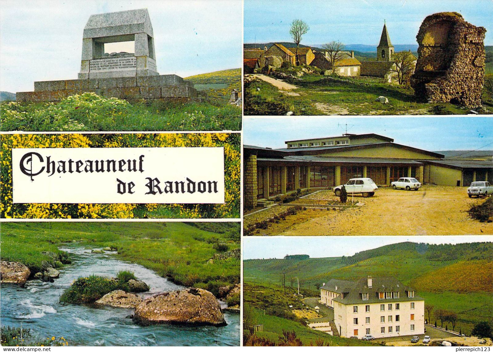 48 - Châteauneuf De Randon - Multivues - Chateauneuf De Randon