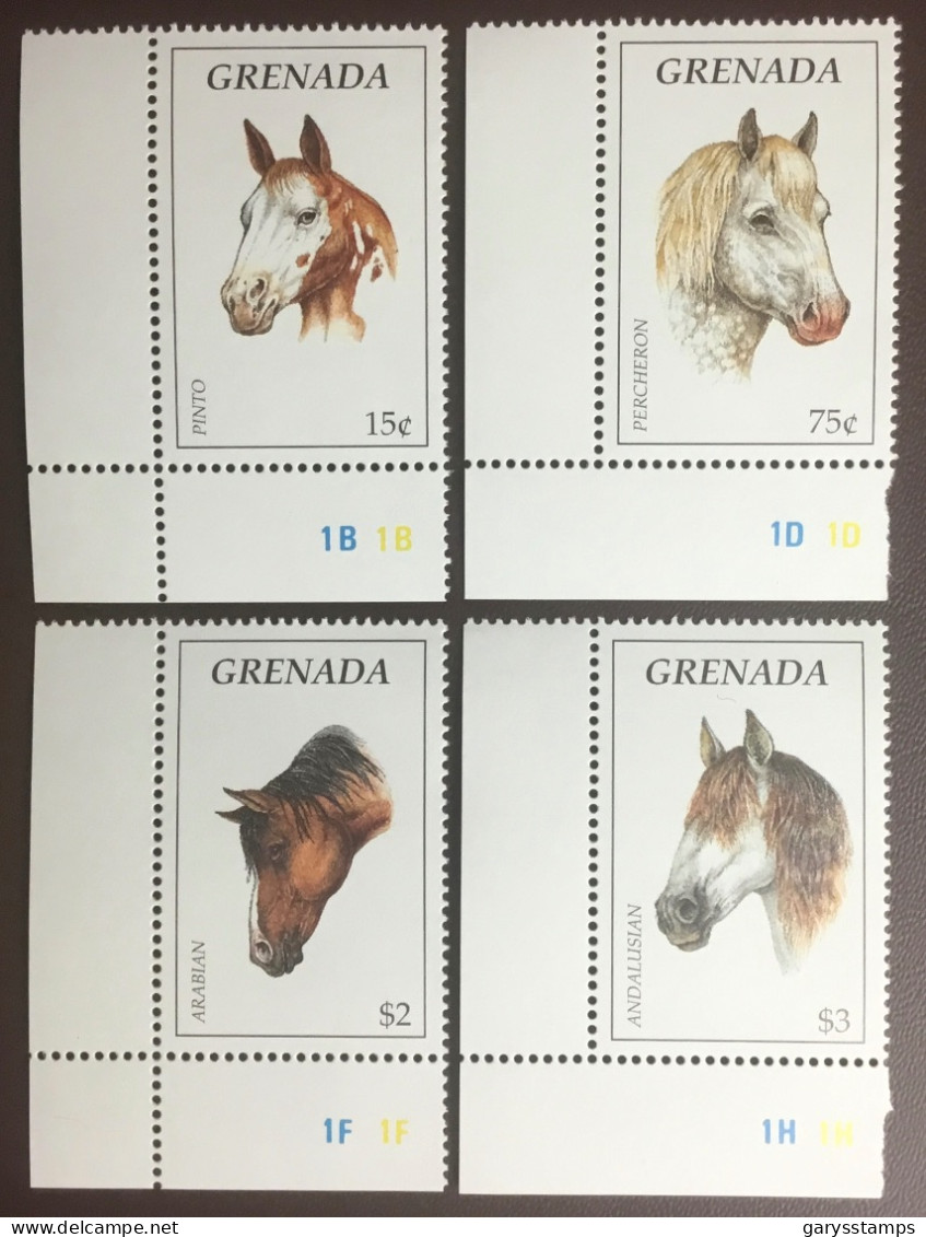 Grenada 1995 Pets Donkeys Animals MNH - Burros Y Asnos