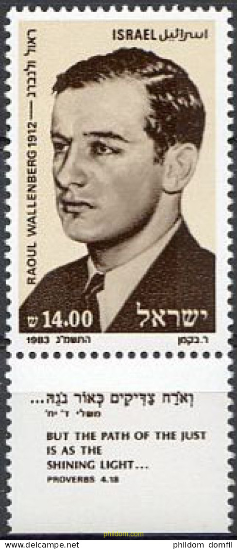 328305 MNH ISRAEL 1983 EN MEMORIA DE RAOUL WALLENBER - Ongebruikt (zonder Tabs)