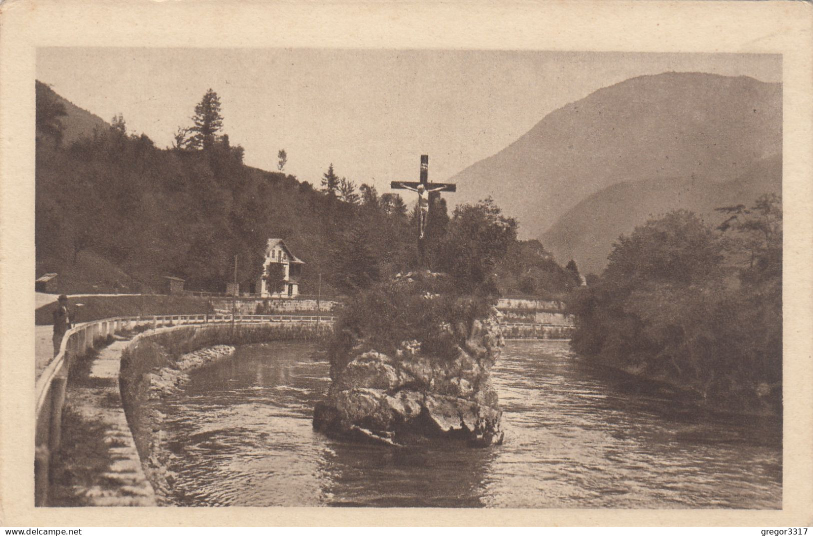 E2416) Salzkammergut - BAD ISCHL -Kreuzstein - 1906 - Bad Ischl