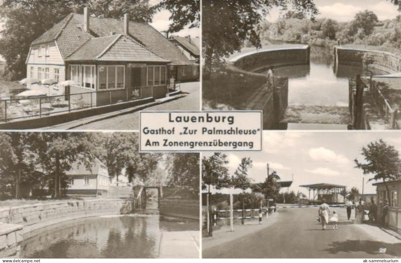 Lauenburg/Elbe / Gasthof Zur Palmenschleuse (D-A418) - Lauenburg