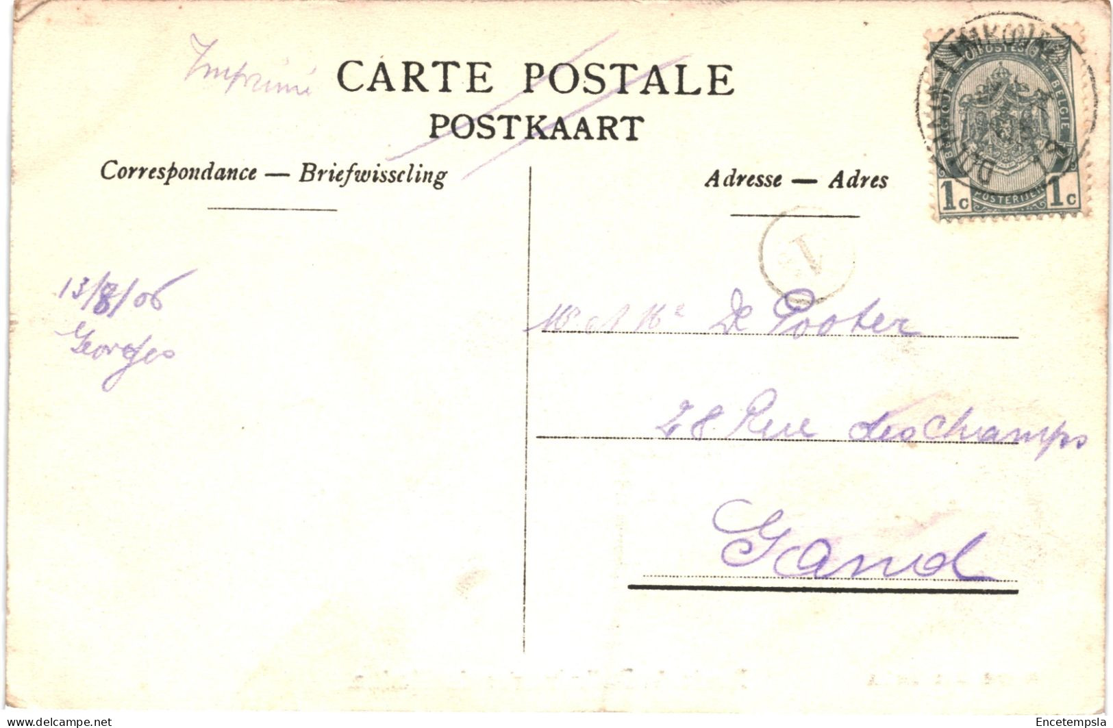 CPA Carte Postale Belgique Dolhain Route De Dolhain Rue Du Viaduc 1906 VM75953ok - Limburg