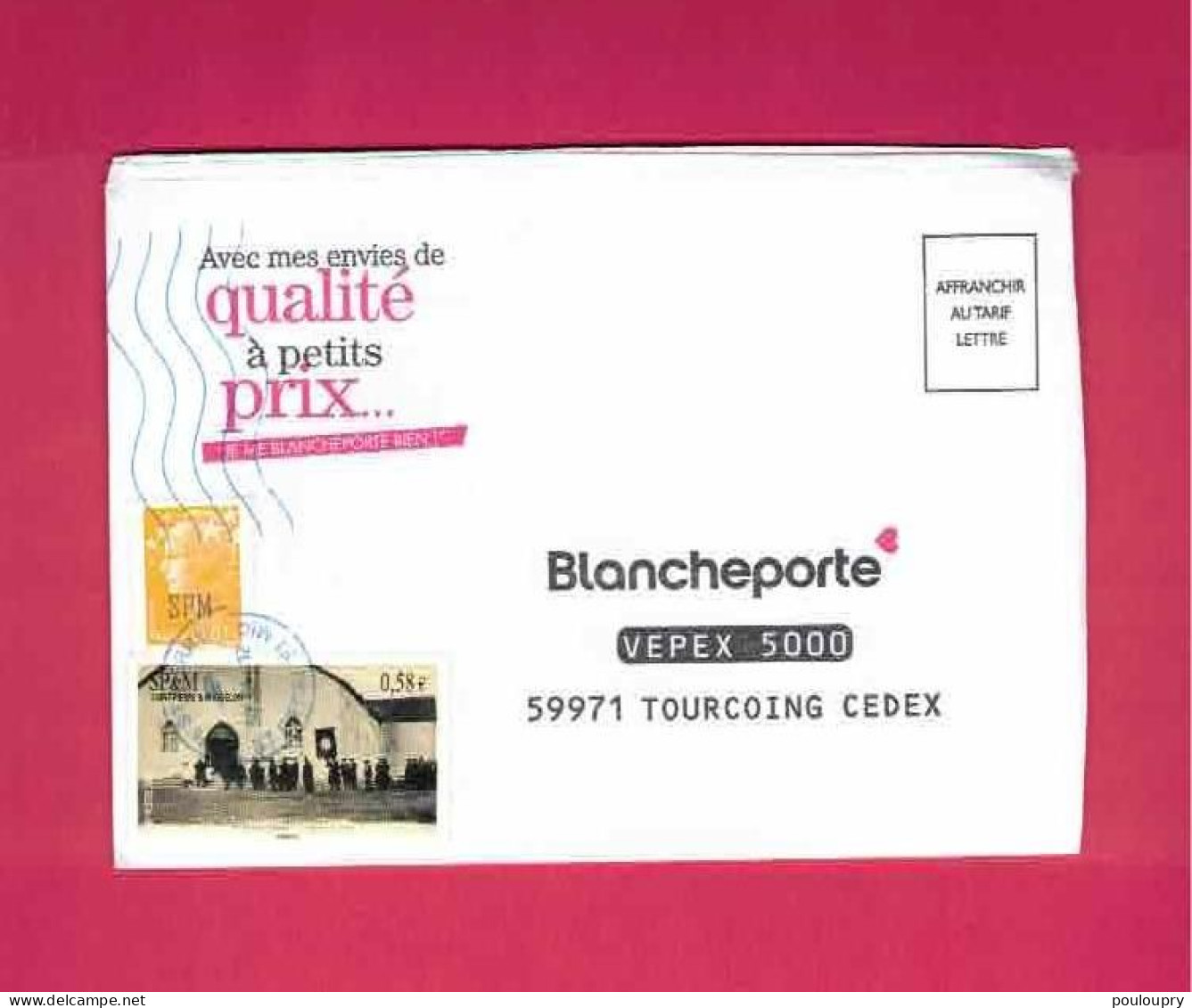 Lettre De 2012 Pour La France - YT N° 932 Et 1004 - L ' île Aux Chiens - La Procession Des Marins - Cartas & Documentos