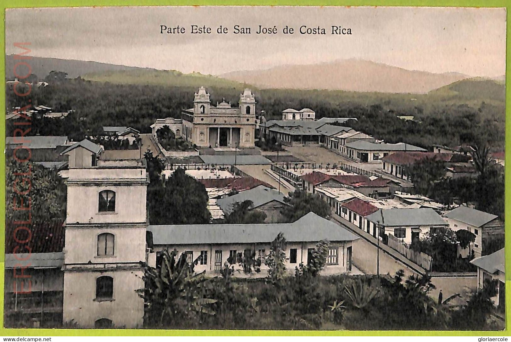 Aa6107 - COSTA RICA - Vintage Postcard - San Jose - Costa Rica