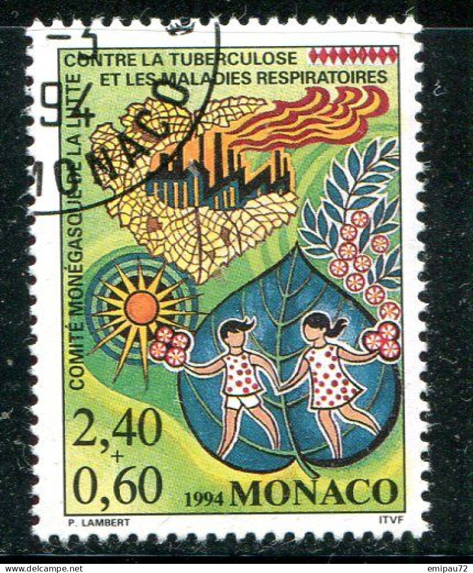 MONACO- Y&T N°1931- Oblitéré - Used Stamps