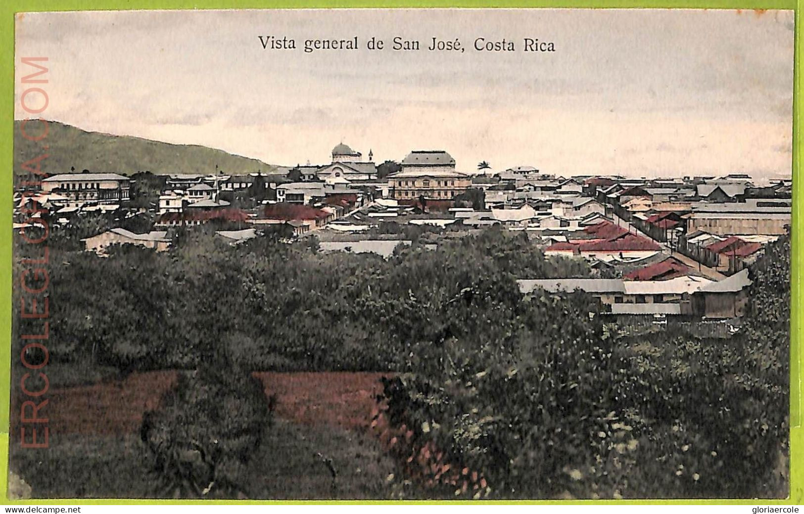 Aa6108 - COSTA RICA - Vintage Postcard - San Jose - Costa Rica