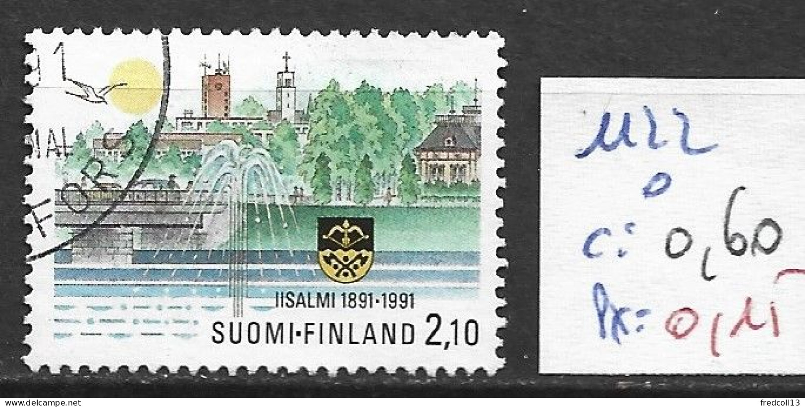 FINLANDE 1122 Oblitéré Côte 0.60 € - Used Stamps