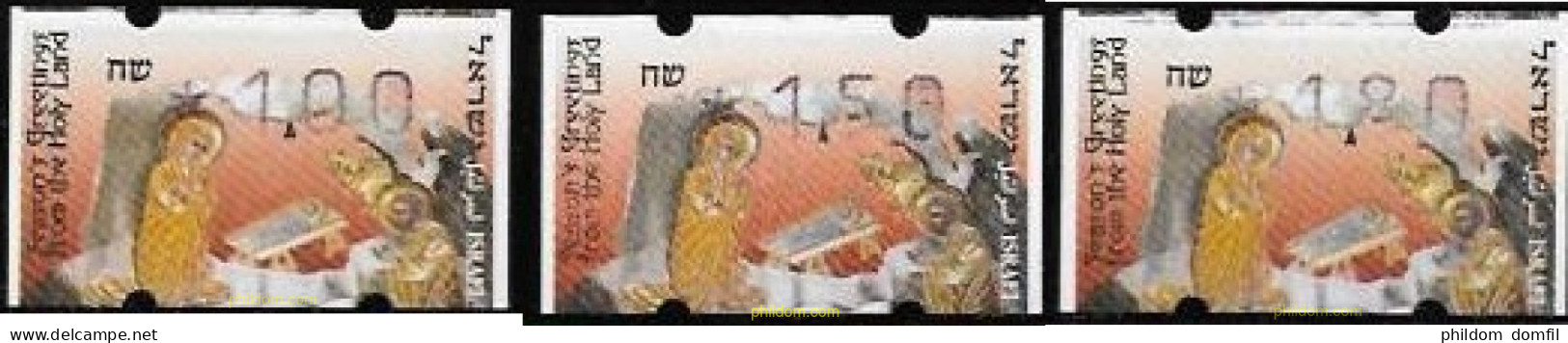 129925 MNH ISRAEL 1995 EXPOSICION FILATELICA EUROPEA POR EL 3 MILENIO DE JERUSALEM - Ungebraucht (ohne Tabs)