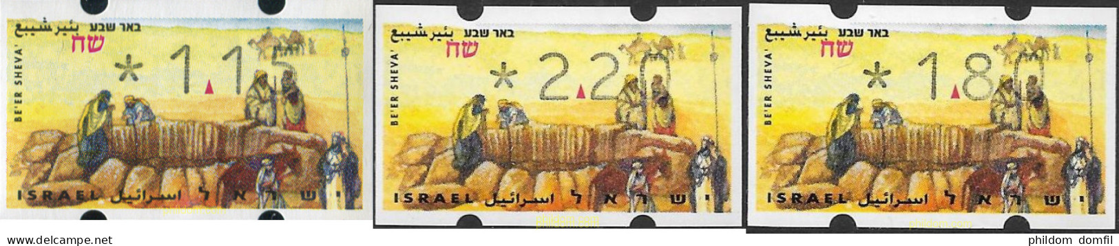 554372 MNH ISRAEL 1997 SITIOS HISTORICOS DE ISRAEL - Neufs (sans Tabs)