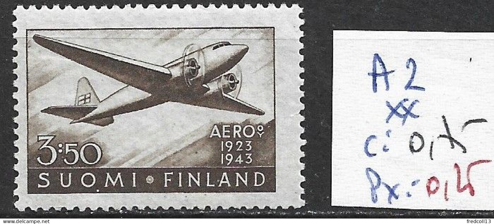 FINLANDE PA 2 ** Côte 0.75 € - Unused Stamps