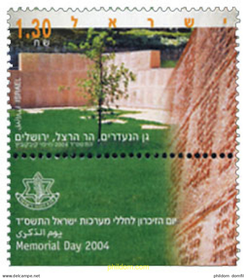 328733 MNH ISRAEL 2004 DIA DEL RECUERDO - Ongebruikt (zonder Tabs)