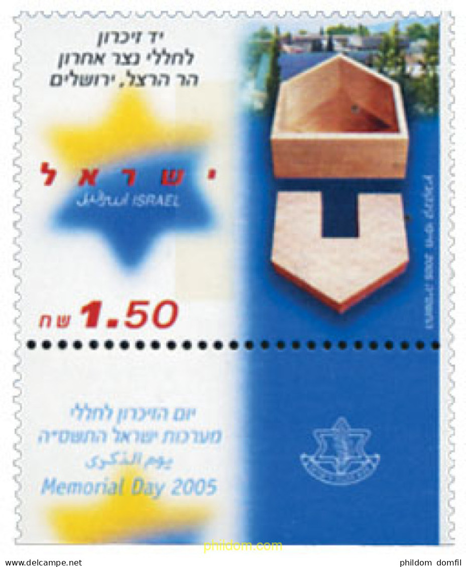 328804 MNH ISRAEL 2005 DIA DEL RECUERDO - Unused Stamps (without Tabs)