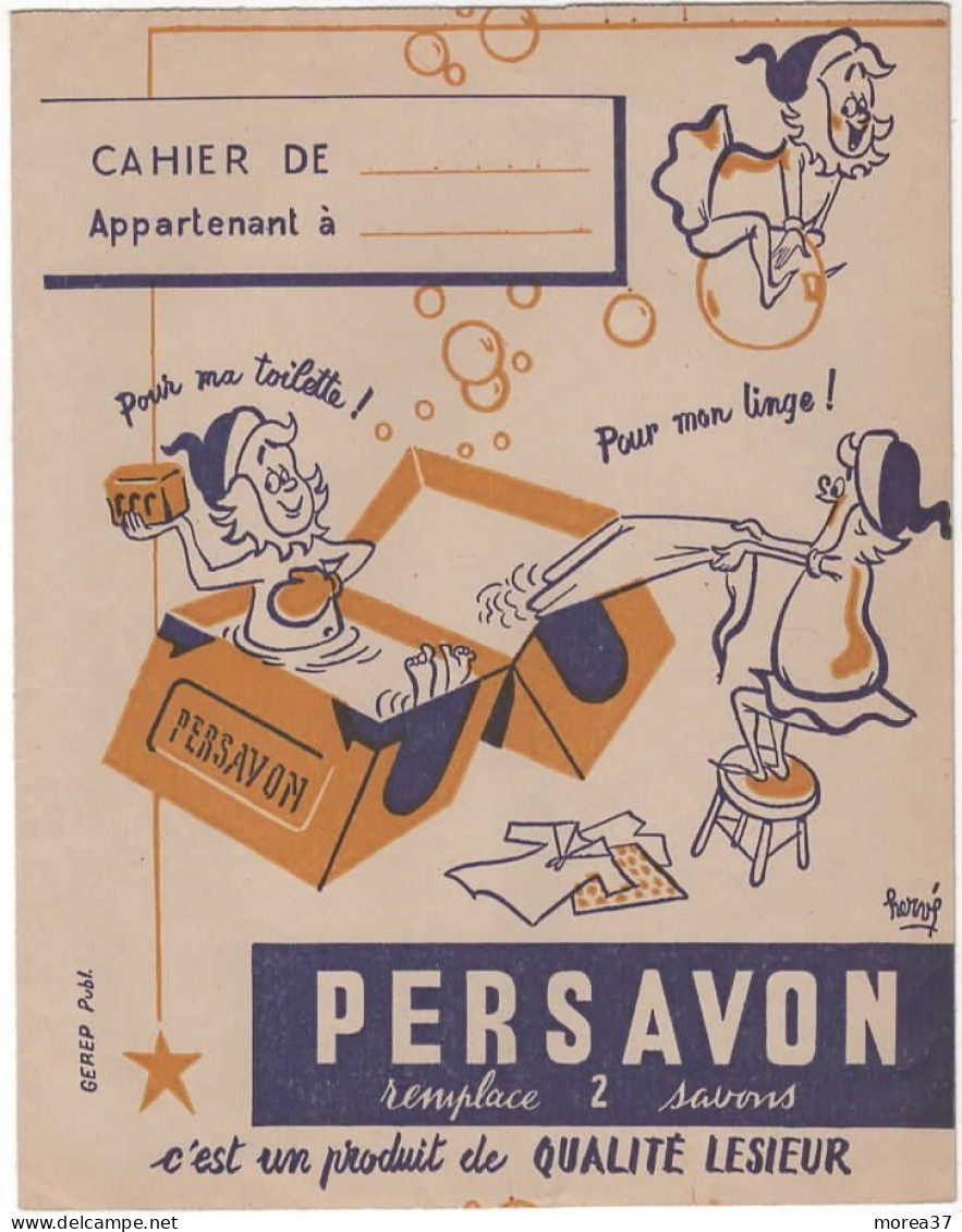 PROTEGE CAHIER   PERSAVON - Protège-cahiers