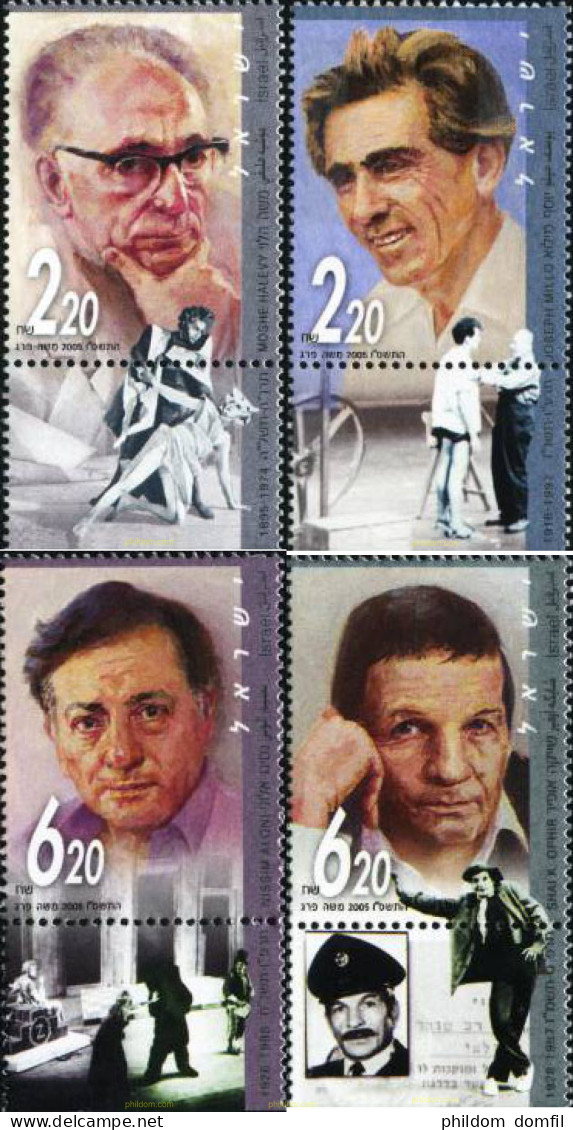 328819 MNH ISRAEL 2005 PERSONAJE - Nuevos (sin Tab)