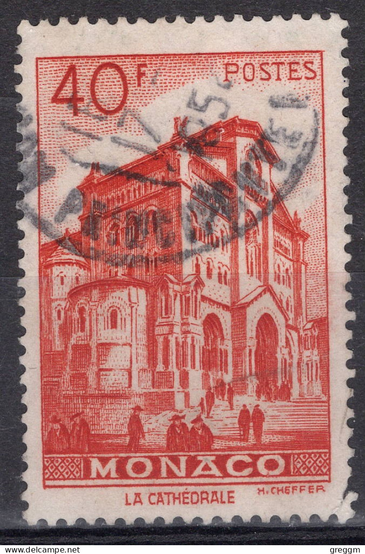 Monaco 1949 Single Stamp Local Views In Fine Used - Used Stamps