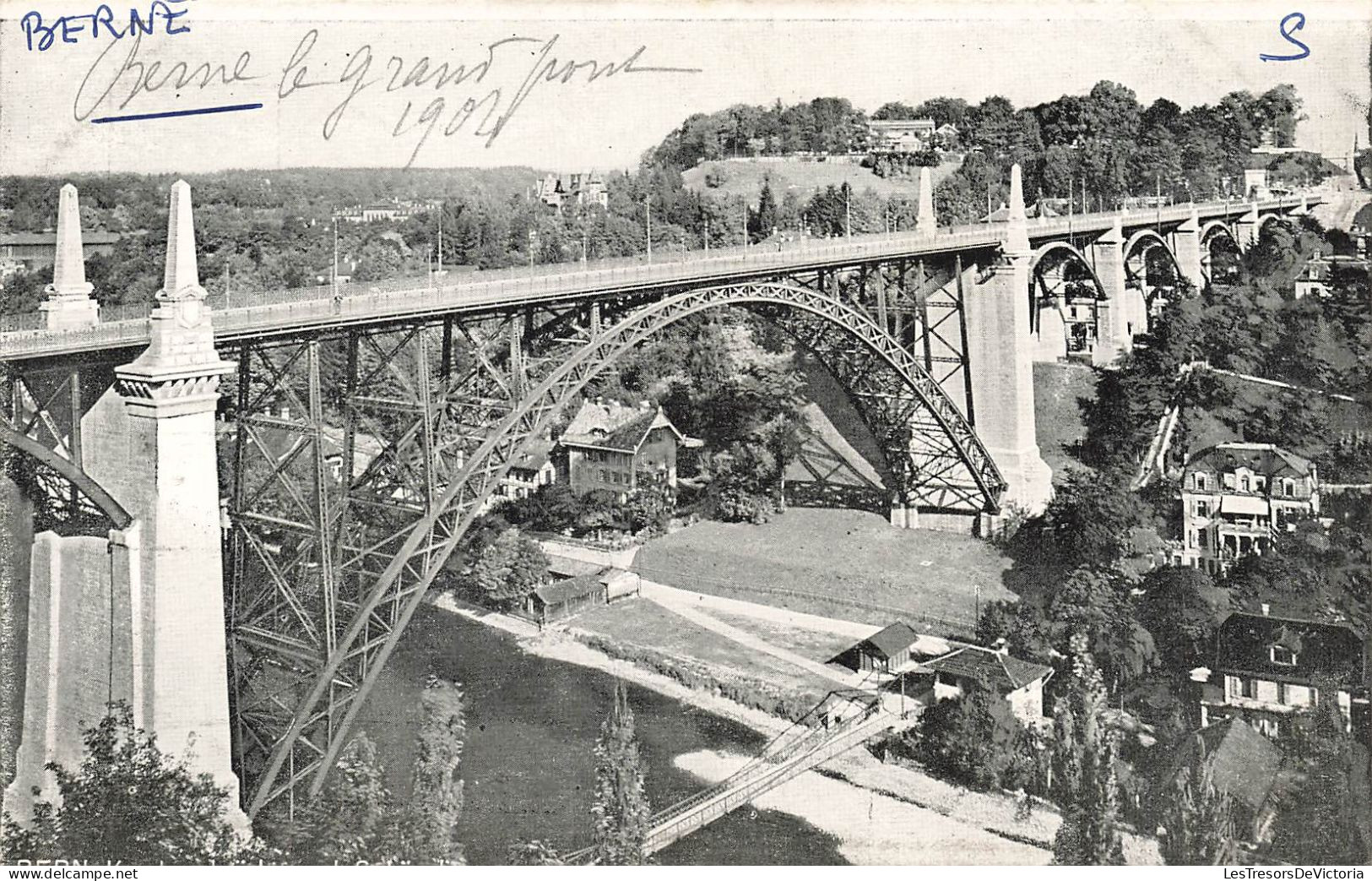 SUISSE - Berne - Le Grand Pont Igore - Carte Postale Ancienne - Bern