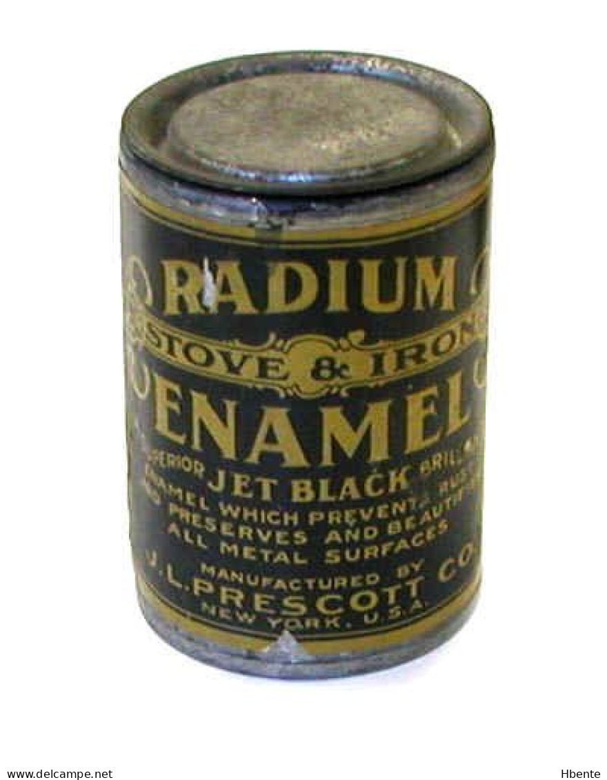 Produit Radium émail Peindre Extérieur Poêles - Radium Stove Iron Enamel Ads From 1905 To 1930 (Photo) - Objects