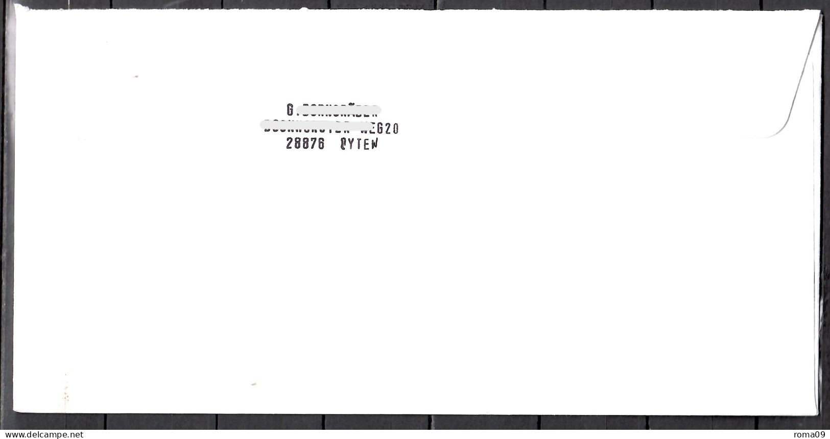 MiNr. USo 242 B II, Sonderumschlag, Druckvermerk: 1600003645 FSC C019249 BA61961; F-550 - Enveloppes - Oblitérées