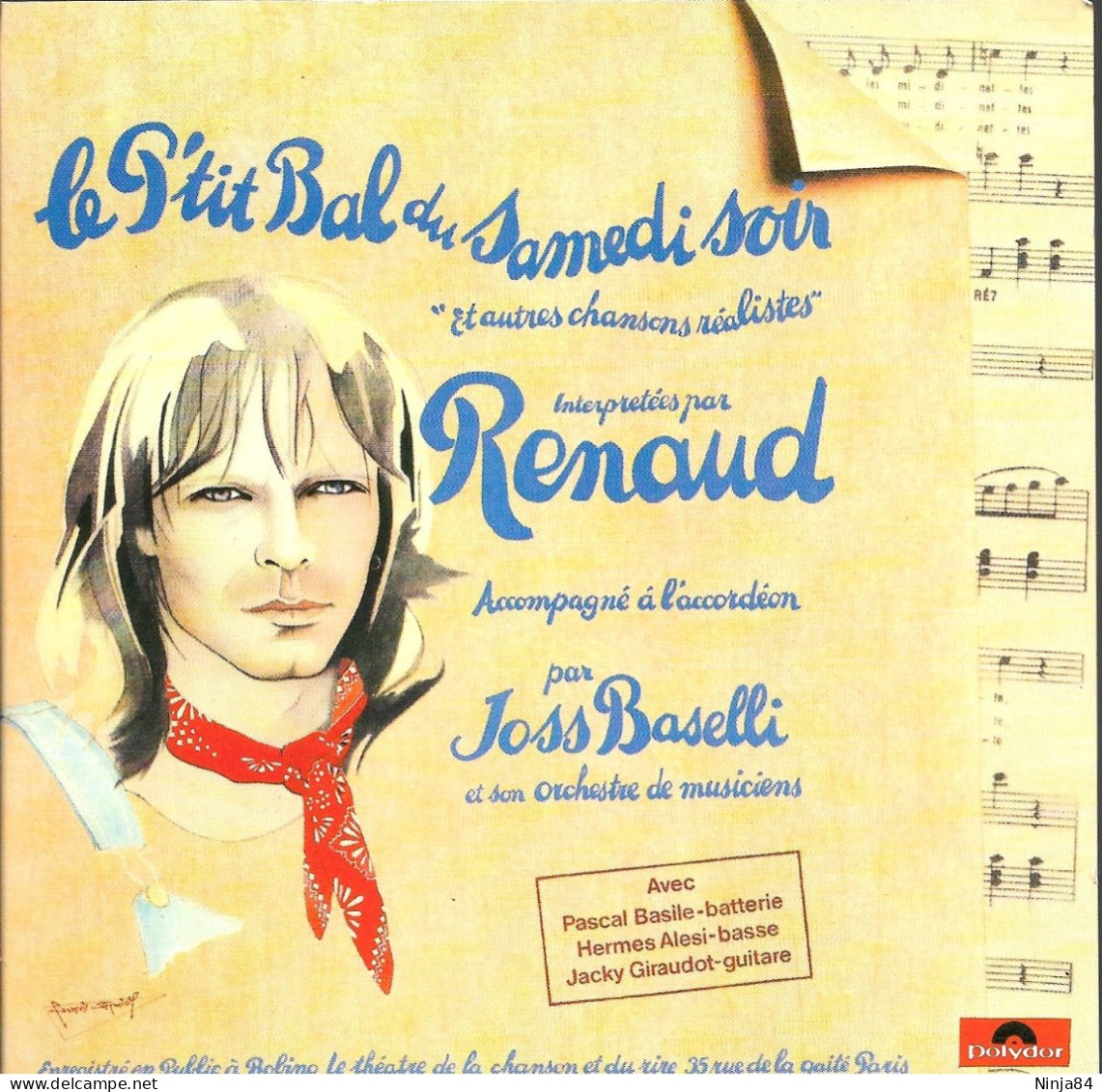 CD Renaud   "  Le P'tit Bal Du Samedi Soir  " - Autres - Musique Française