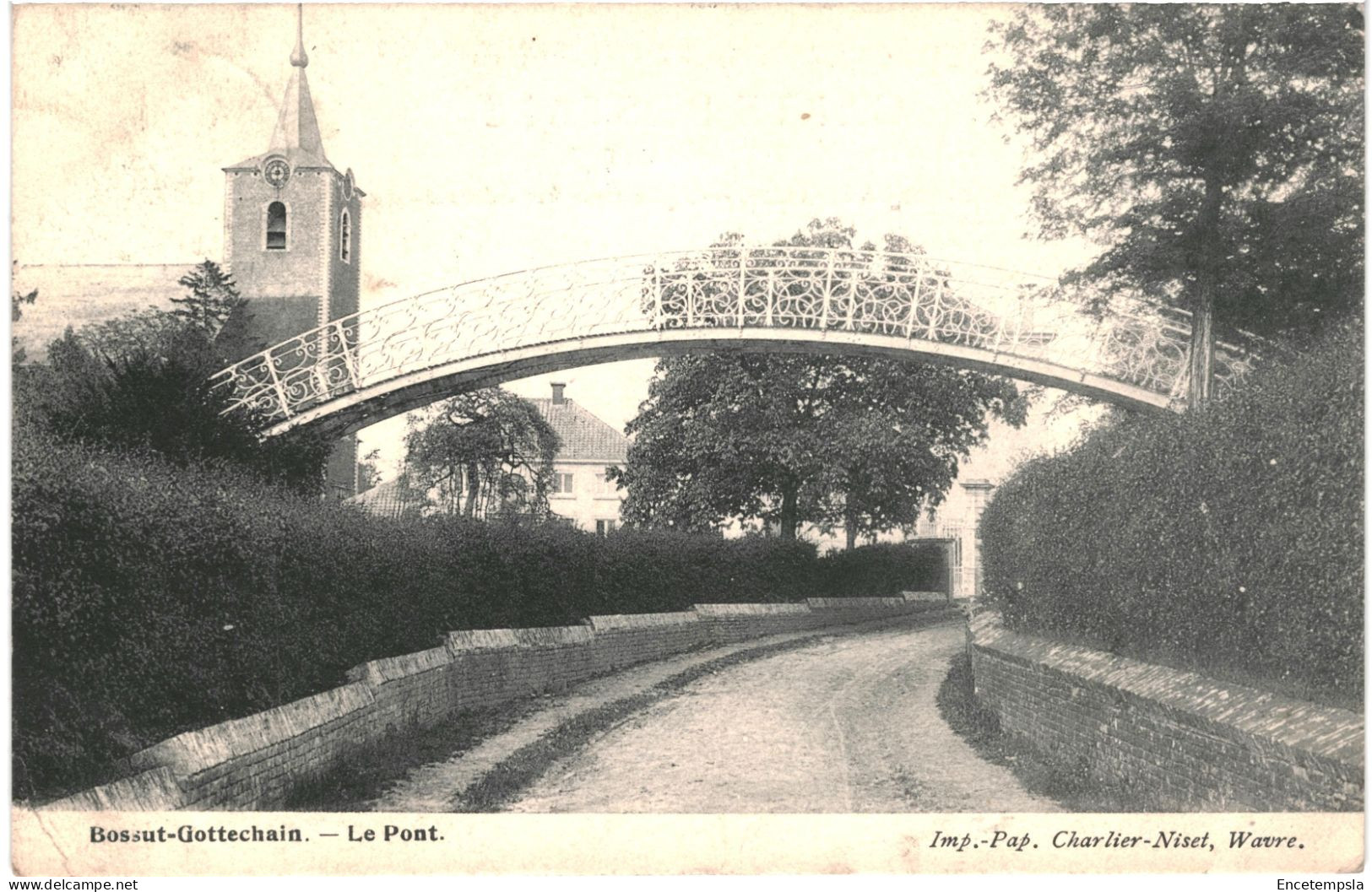 CPA Carte Postale Belgique Bossut-Gottechain  Le Pont 1906  VM75956ok - Grez-Doiceau