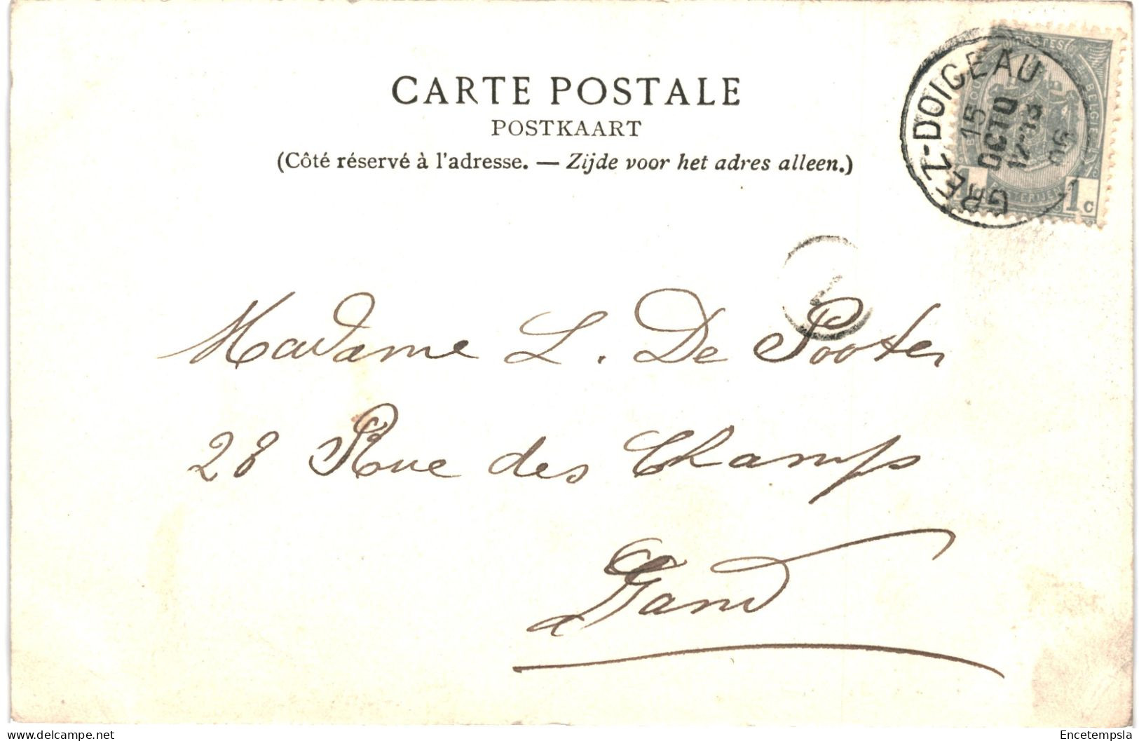 CPA Carte Postale Belgique Bossut-Gottechain  Le Pont 1906  VM75956ok - Graven