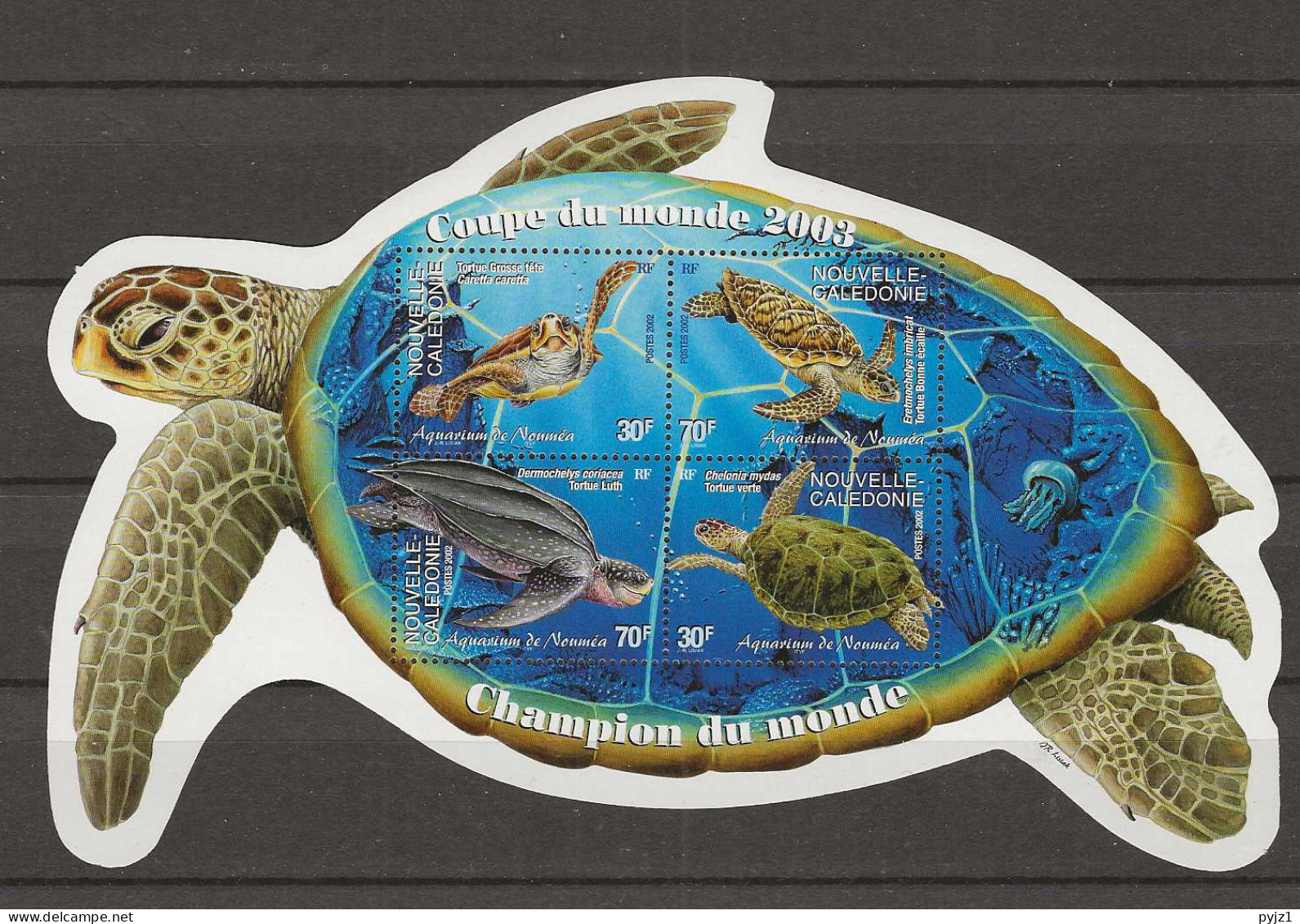 2003 MNH Nouvelle Caledonie Mi Block 31 - Blokken & Velletjes