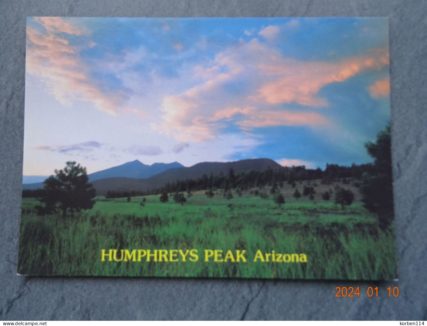 HUMPHREYS PEAK - Andere & Zonder Classificatie