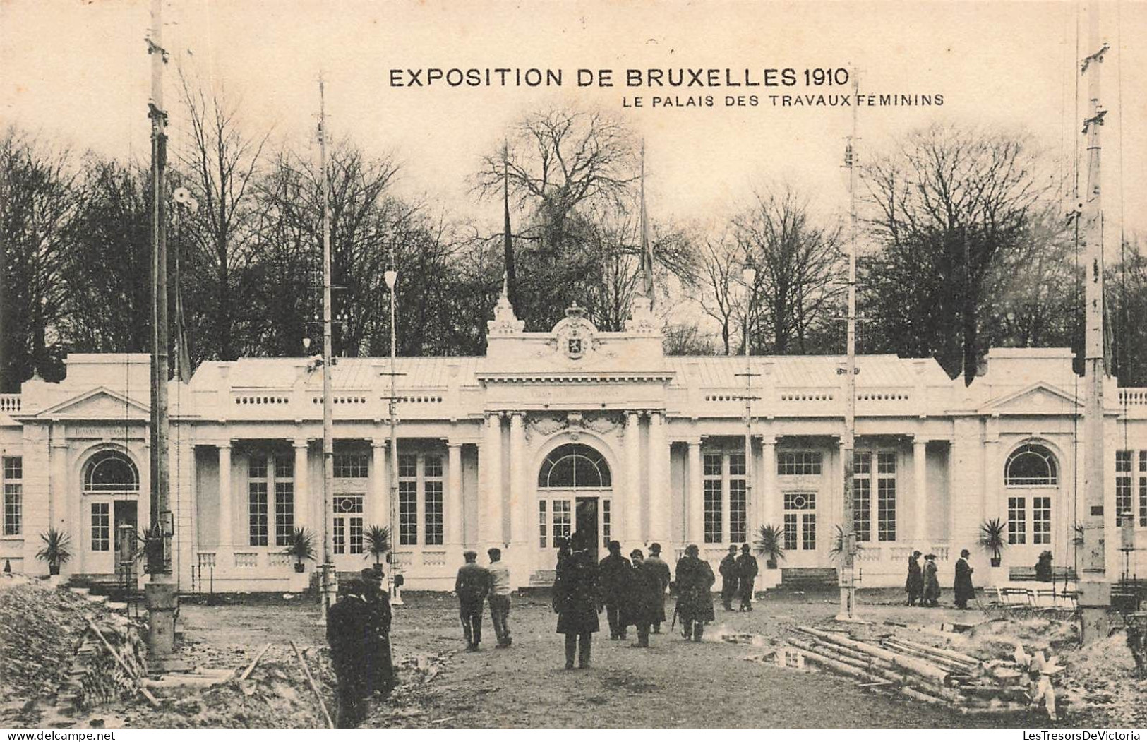 BELGIQUE - Bruxelles - Exposition 1910 - Le Palais Des Travaux Féminins - Carte Postale Ancienne - Weltausstellungen