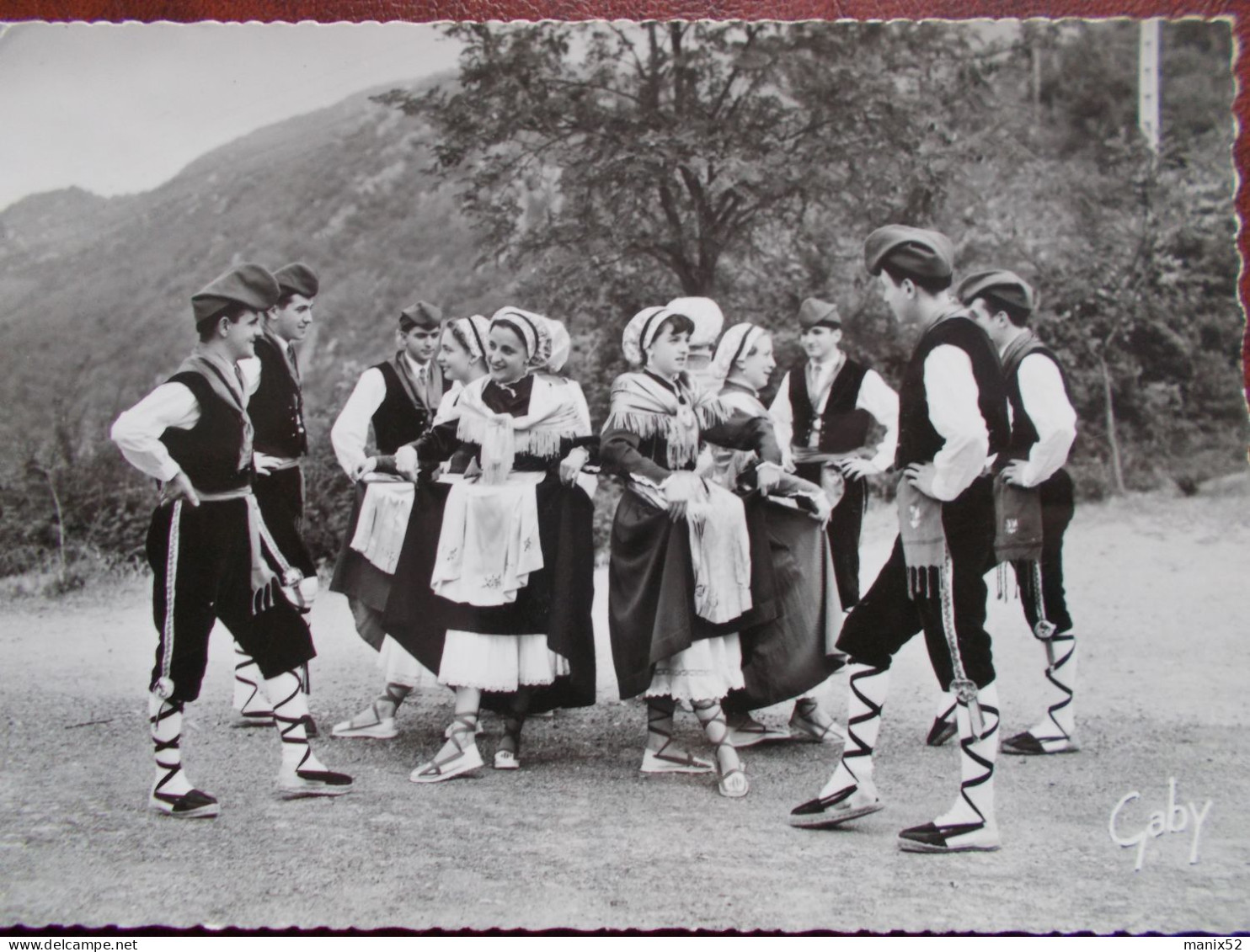 RÉGION - ROUSSILLON - "Groupe Des Danseurs Catalans" Amélie Les Bains - Folklore Catalan. (CPSM) - Languedoc-Roussillon