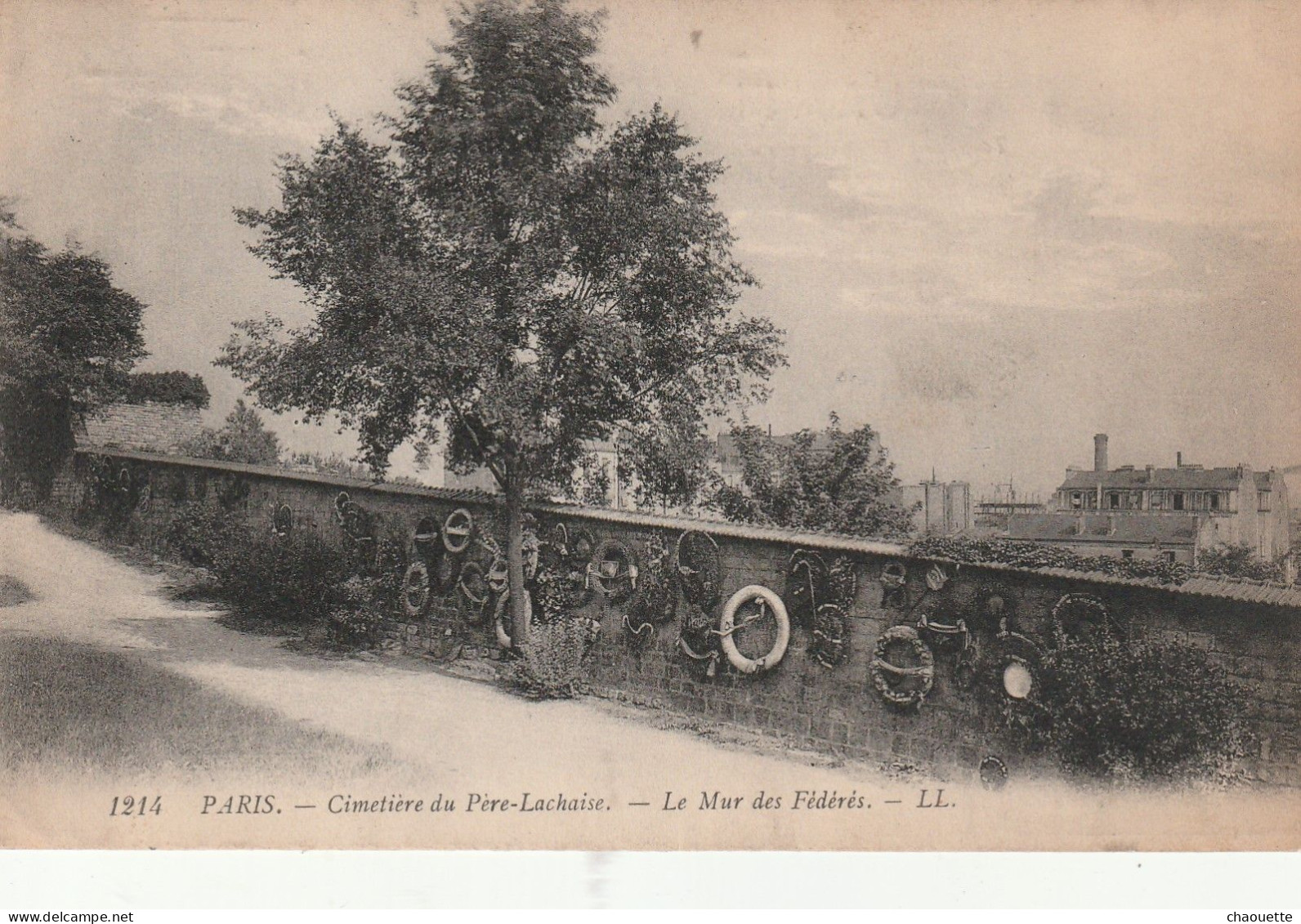 Cimetoere Du Pere Lachaise      Edit  LL No 1214 - Ohne Zuordnung