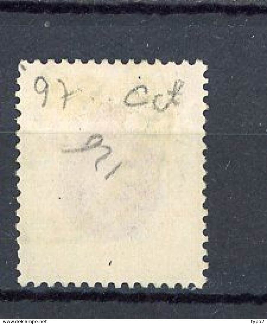 H-K  Yv. N° 126 ; SG N°127 Fil CA Mult Script (o) 30c Ocre Et Violet-jaune- George V Cote 1,75 Euro BE  2 Scans - Usati