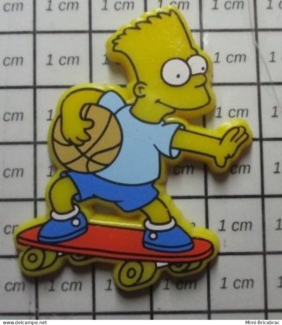 2822 Pin's Pins / Beau Et Rare / CINEMA / DESSIN ANIME TRES GRAND PIN'S BART SIMPSON - Films