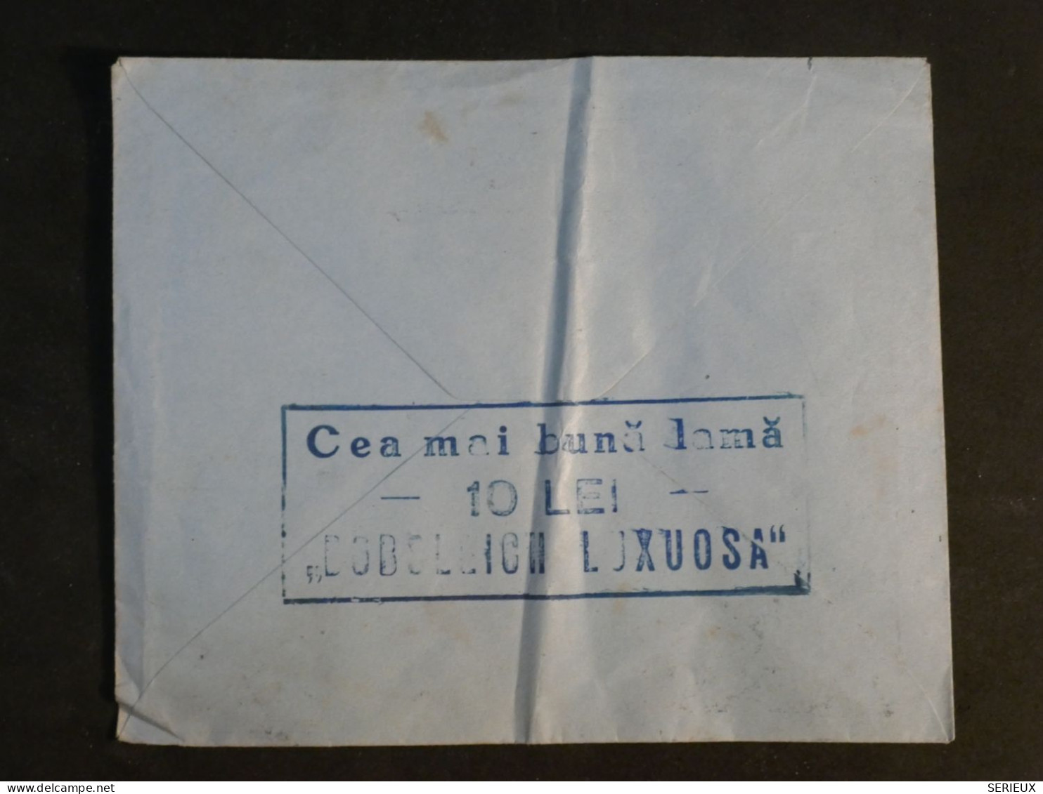 DG6b  ROMANIA BELLE   LETTRE PUB 1931 BUCAREST A BORDEAUX  FRANCE + AFF. INTERESSANT - Cartas & Documentos