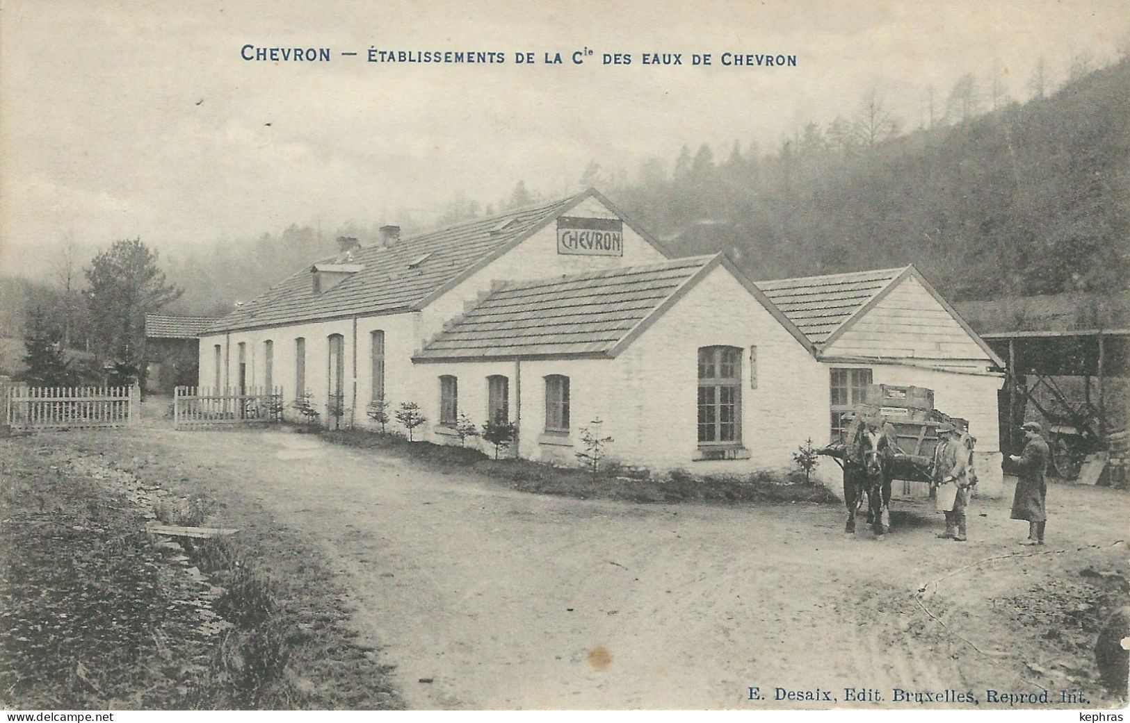 CHEVRON - Etablissements De La Cie Des Eaux De Chevron - Stoumont