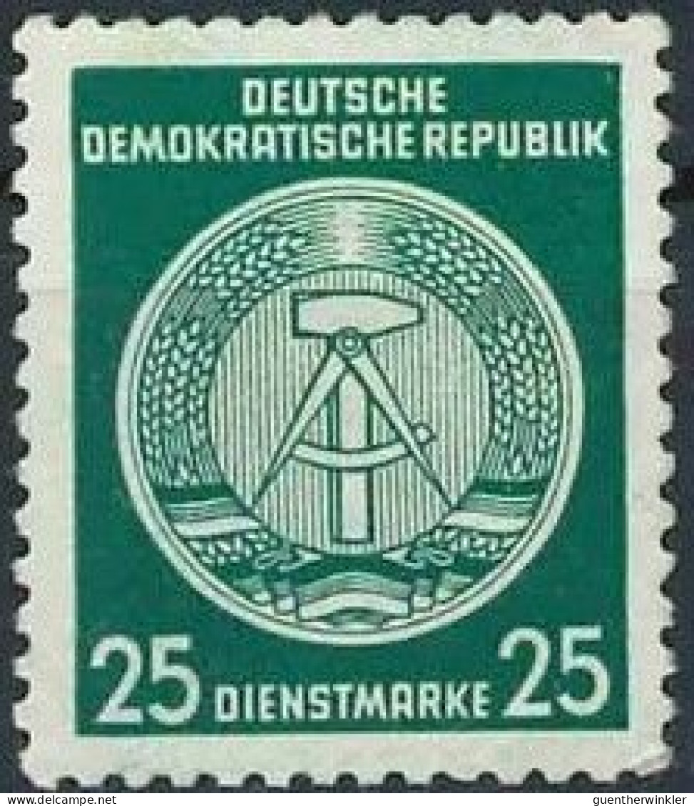 1956 DDR Dienstmarke Mi. 23 ** MNH - Ungebraucht