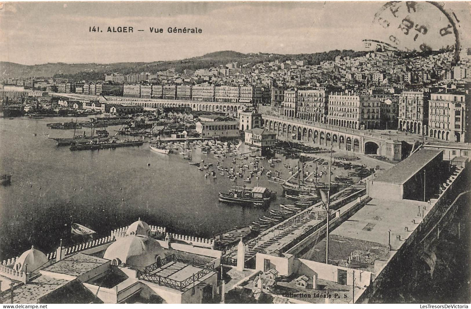 ALGERIE - Alger - Vue Générale - Quai - Carte Postale Ancienne - Alger