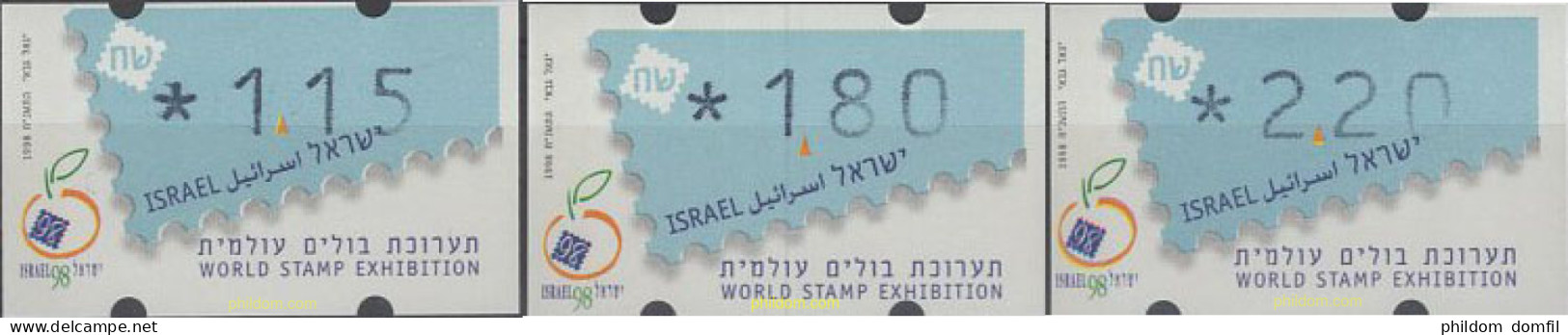 662705 MNH ISRAEL 1998 ISRAEL 98. EXPOSICION FILATELICA INTERNACIONAL - Neufs (sans Tabs)