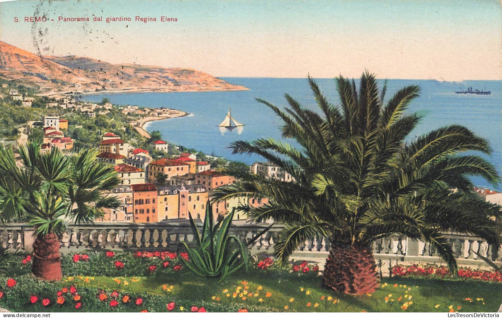 ITALIE - Remo - Panorama Dal Gardino Regina Elena - Carte Postale Ancienne - San Remo