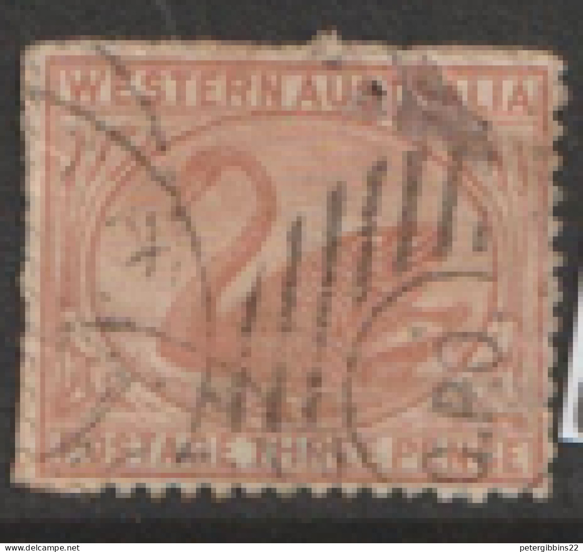 Western Australia  1871 SG 63  3d  Fine Used - Gebraucht