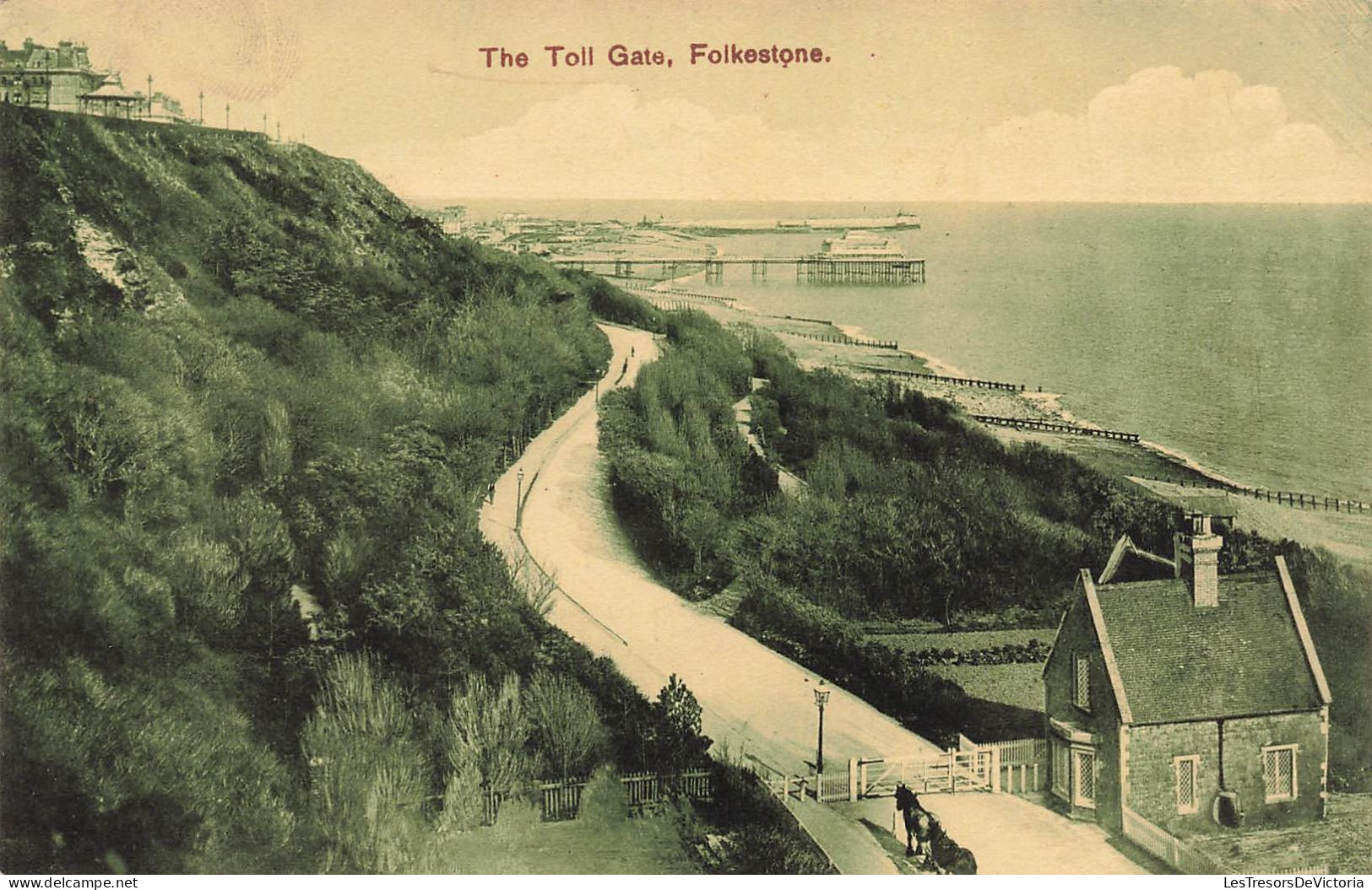 ROYAUME UNI - Angleterre - Folkestone - The Toll Gate - Carte Postale Ancienne - Folkestone