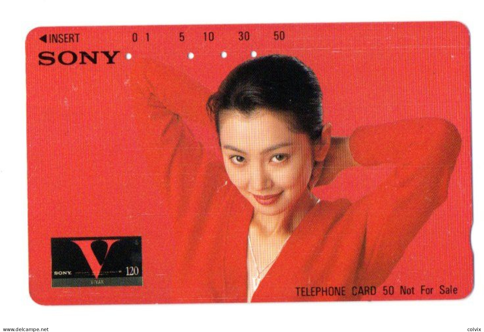 TELECARTE JAPON SONY GIRL FEMME - Werbung