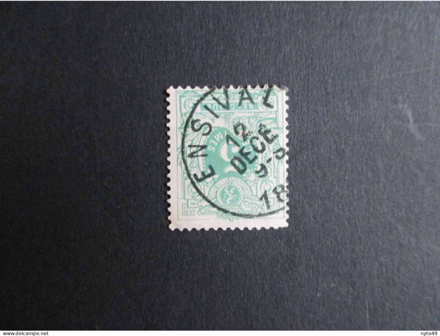 Nr 45 - Centrale Stempel Ensival - 1869-1888 León Acostado