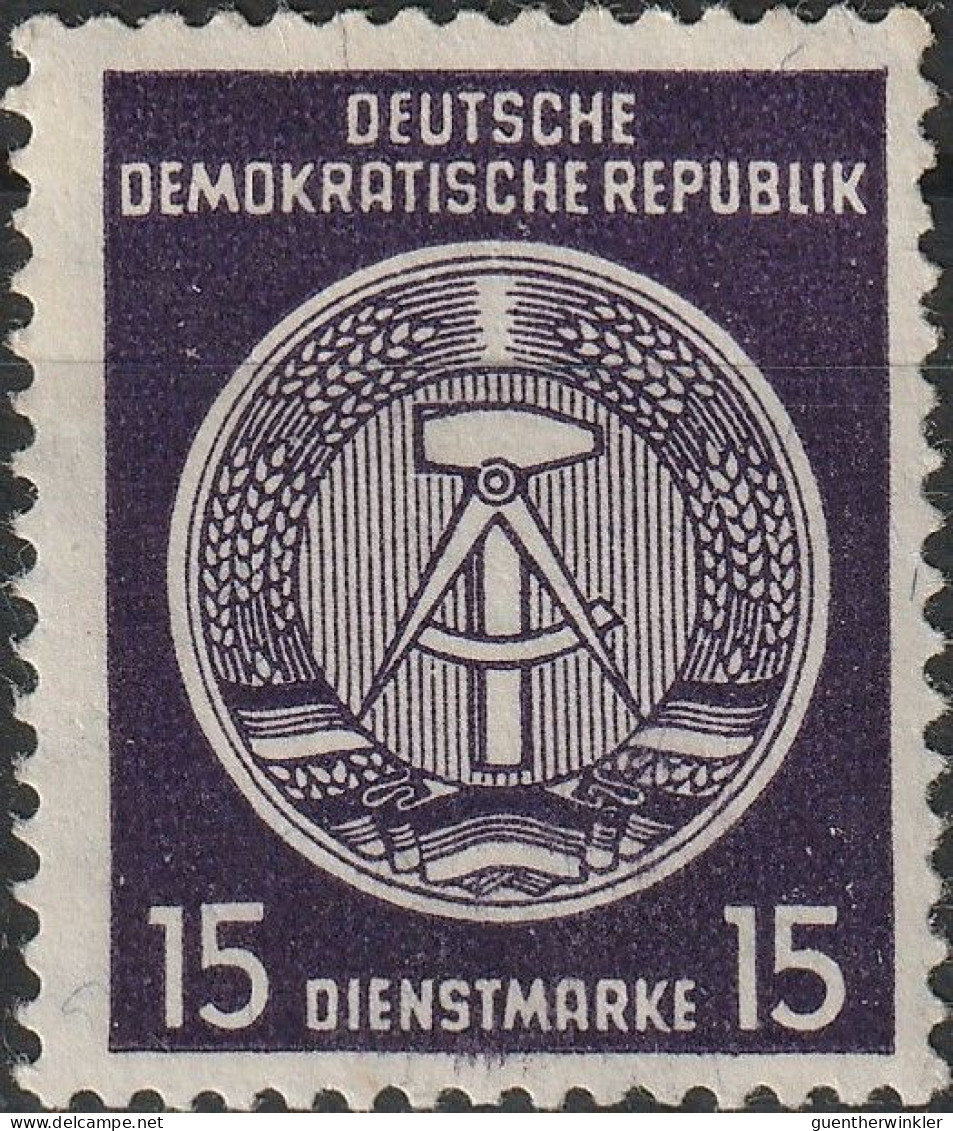 1956 DDR Dienstmarke Mi. 36** MNH - Nuovi