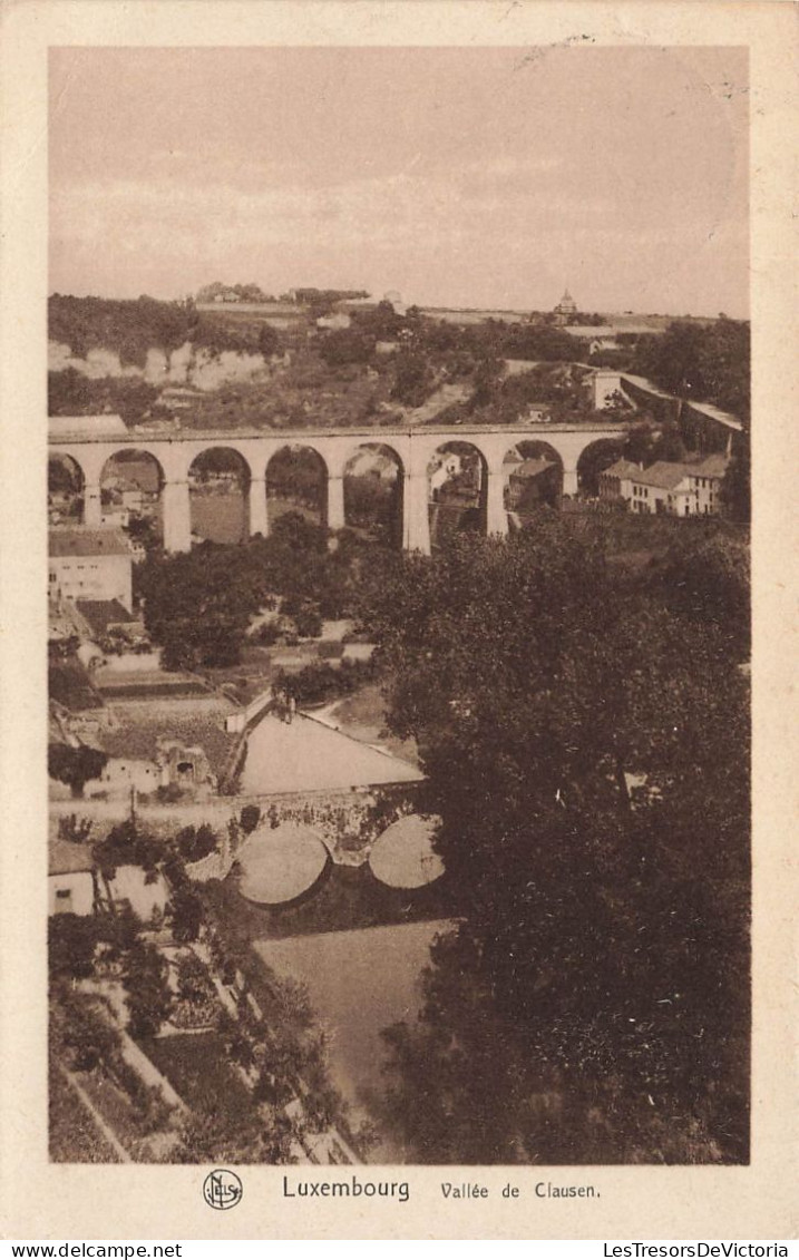 LUXEMBOURG - Vallée De Clausen - Carte Postale Ancienne - Luxemburg - Town