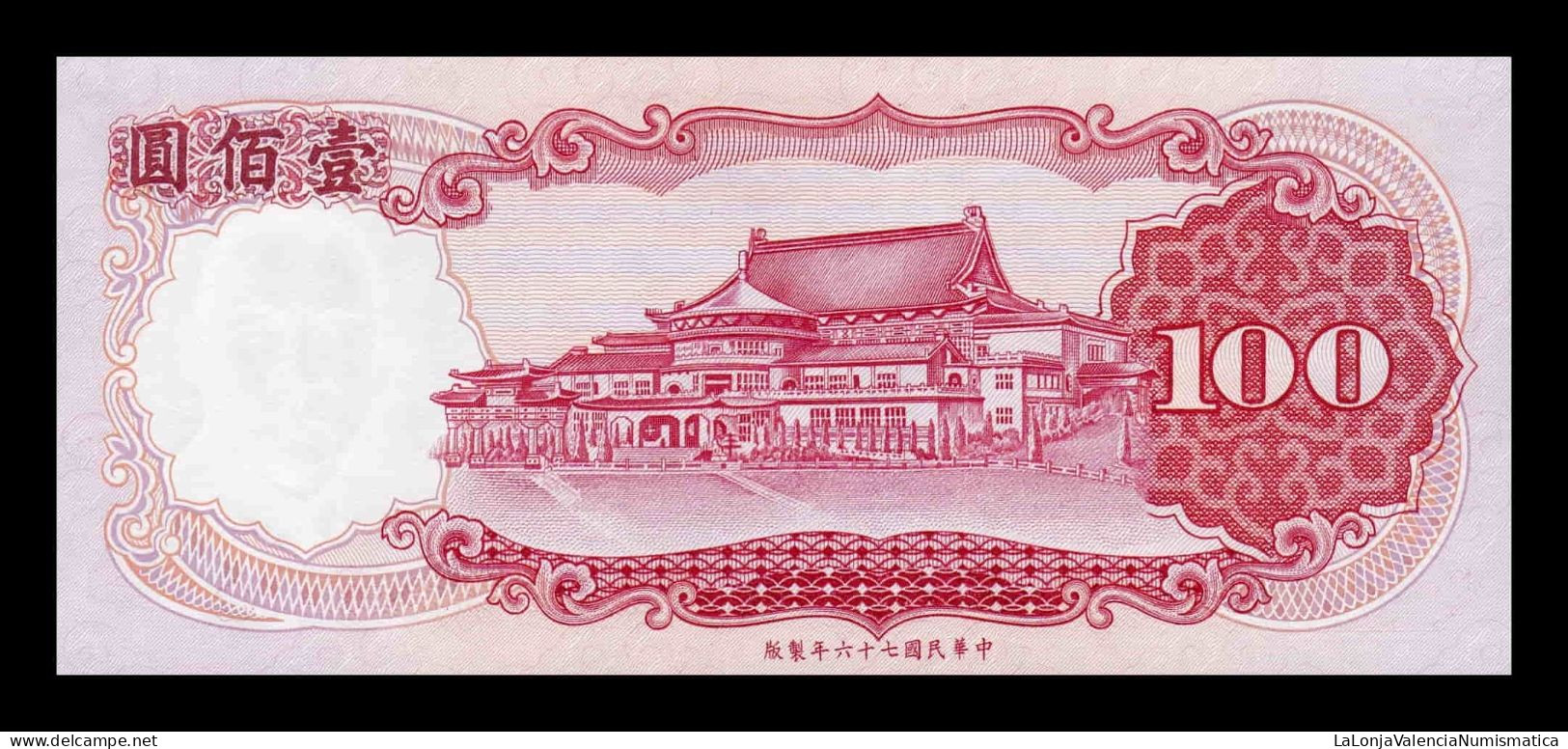 Taiwán 100 Yuan 1987 Pick 1989 Sc Unc - Taiwan