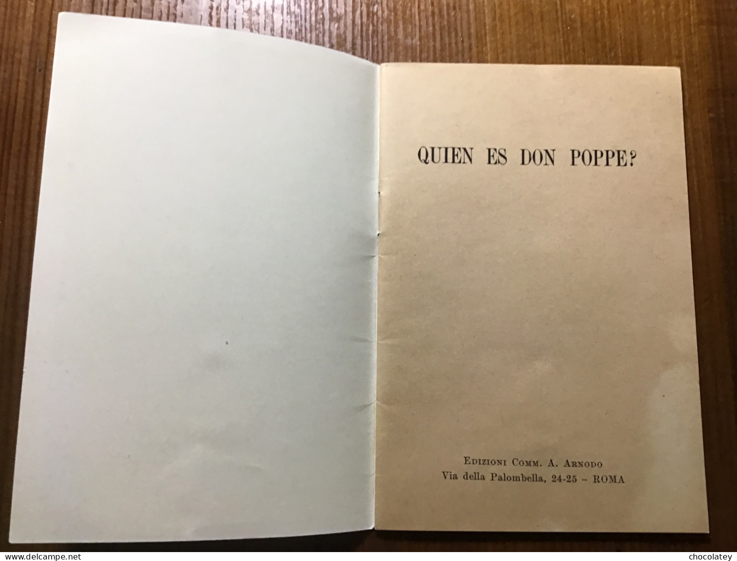 Quien Es On Poppe ? 1949 Priester Poppe - Libros Antiguos Y De Colección