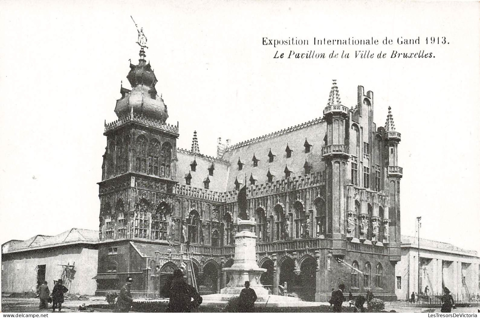 BELGIQUE - Gand - Exposition Internationale 1913 - Le Pavillon De La Ville De Bruxelles - Carte Postale Ancienne - Gent