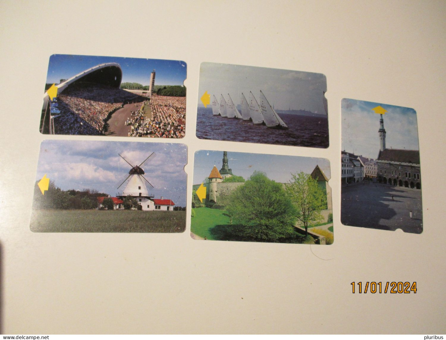 ESTONIA OLD TELEPHONE CARDS  , 16-11 - Estonie