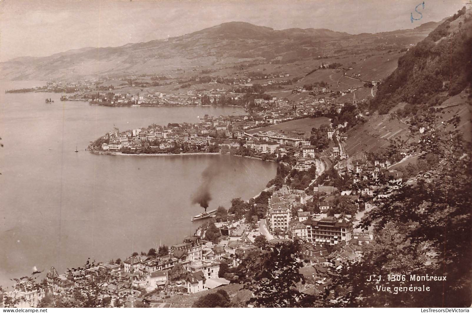 SUISSE - Montreux - Vue Générale - Carte Postale Ancienne - Montreux