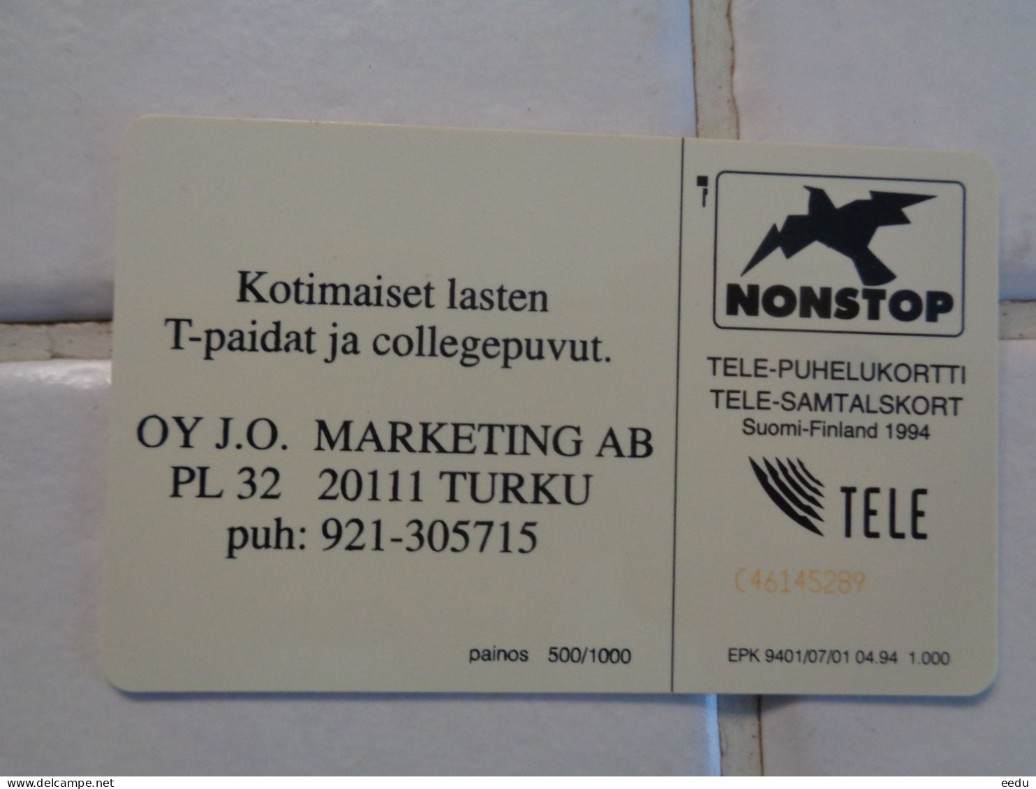 Finland Phonecard Tele P14 - Finlandia